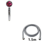 Propeller Turbo High Pressure Shower Head with Stop Button & Cotton Filter – Water Saving Handheld ABS Bathroom Nozzle