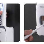 Automatic Toothpaste Dispenser Wall Mounted – Hands-Free Touchless Toothpaste Squeezer Bathroom Organizer