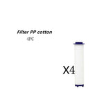 Propeller Turbo High Pressure Shower Head with Stop Button & Cotton Filter – Water Saving Handheld ABS Bathroom Nozzle