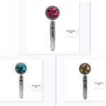 Propeller Turbo High Pressure Shower Head with Stop Button & Cotton Filter – Water Saving Handheld ABS Bathroom Nozzle
