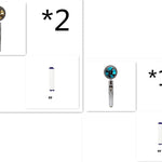 360° Rotating High Pressure Shower Head with Turbo Fan – Water Saving ABS Chrome Spray Nozzle with Filter Bathroom Accessory