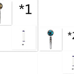 360° Rotating High Pressure Shower Head with Turbo Fan – Water Saving ABS Chrome Spray Nozzle with Filter Bathroom Accessory